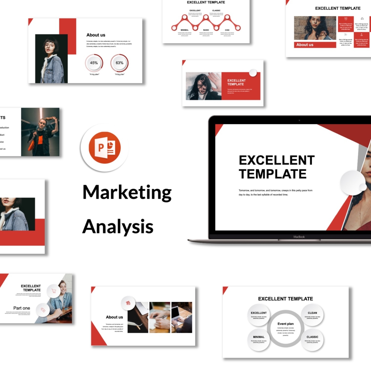 Marketing Analysis Powerpoint Templates