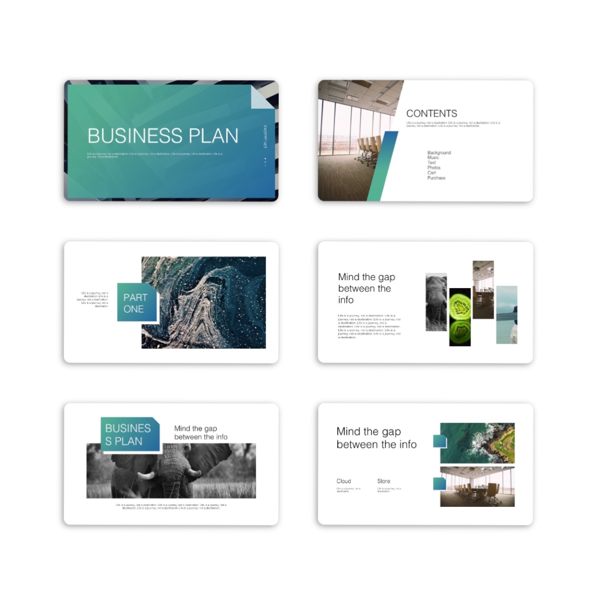 Google Slides-Business Creative Presentation Template