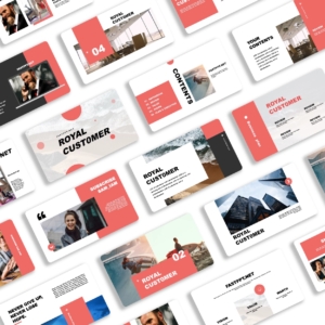Red Creative Report Presentation Template