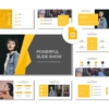 Yellow Business Analyze Presentation Powerpoint - Google Slides