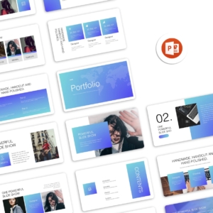 Business Report Portfolio PowerPoint