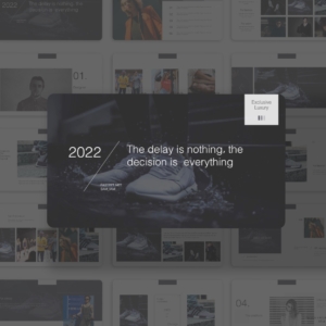 Clean Fashion Stylish and Minimal Presentation Template