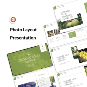 Clean Minimal Photo Layout Template