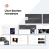 Clean Powerful Business PowerPoint Template