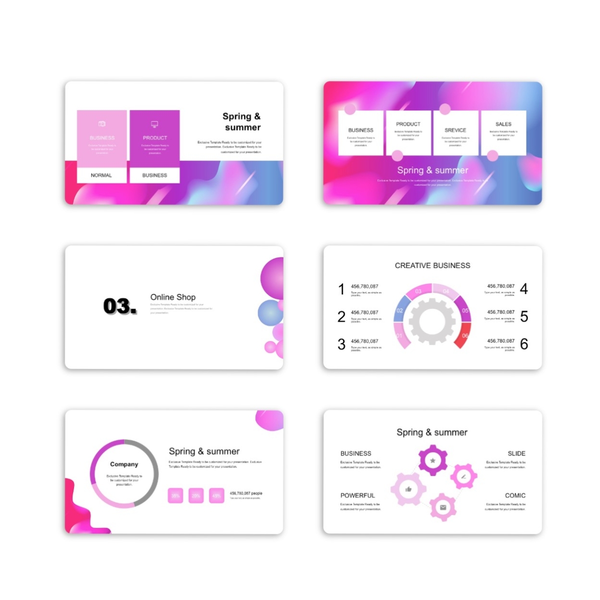 Colorful Useful Presentation Template