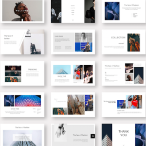 Model Portfolio Presentation Template