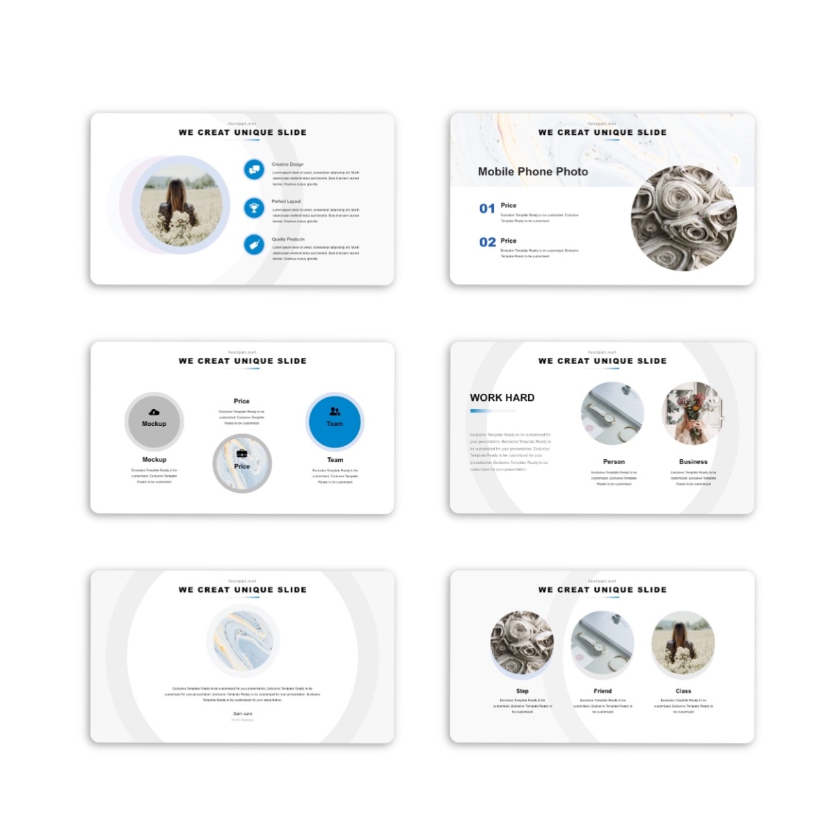 Blue Gray Business Report PowerPoint Template
