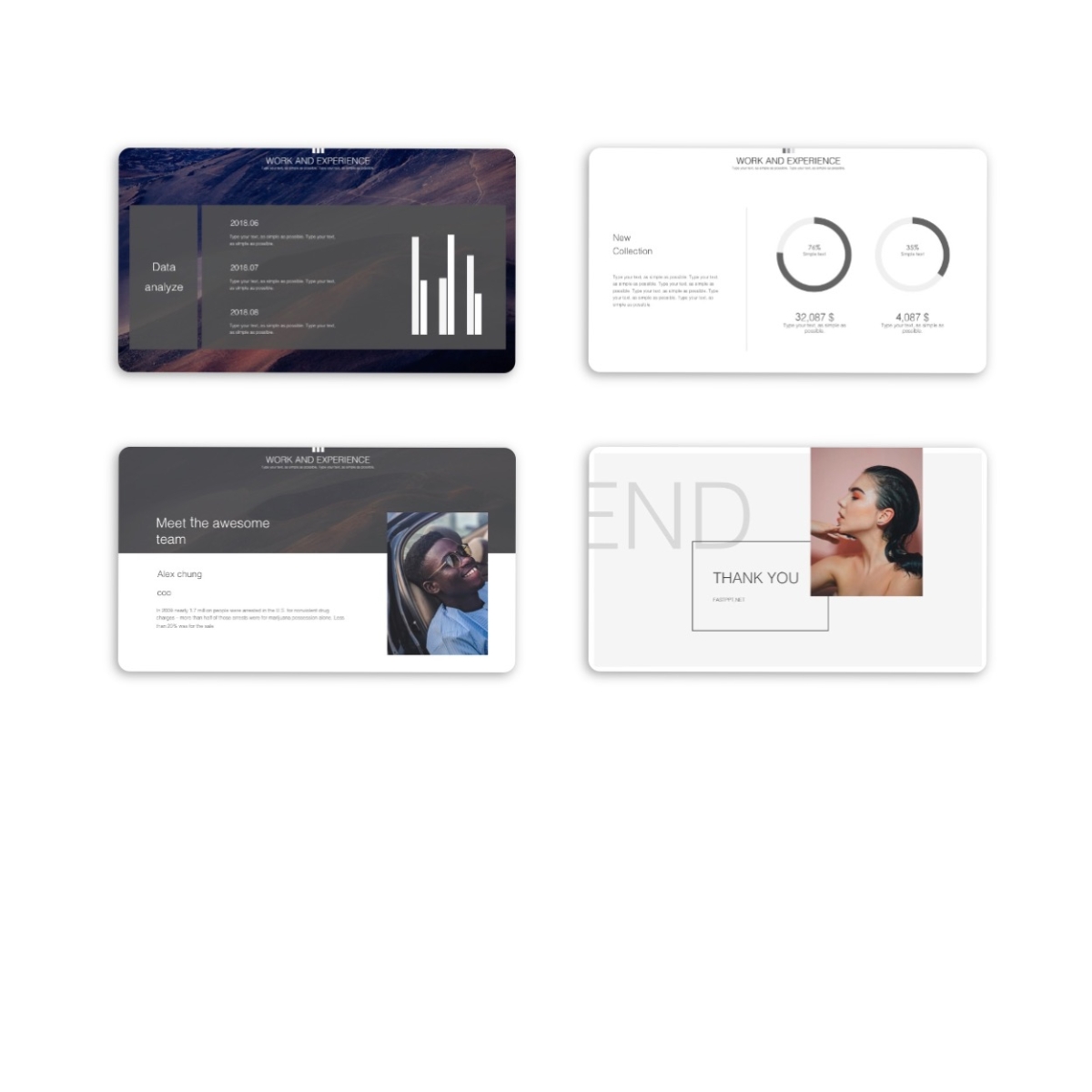 Clean Powerful Business PowerPoint Template