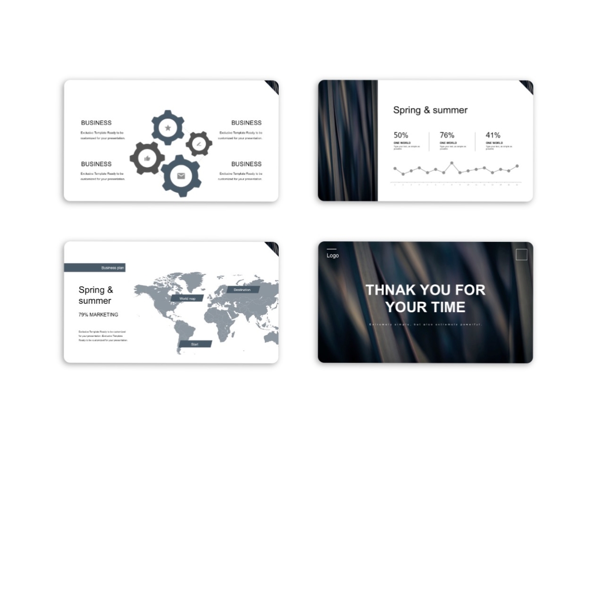 Annual Report Business Powerpoint Template