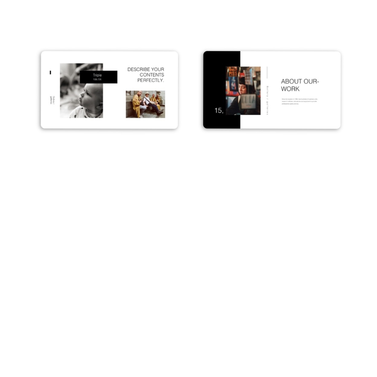 Photo Layout Presentation Template
