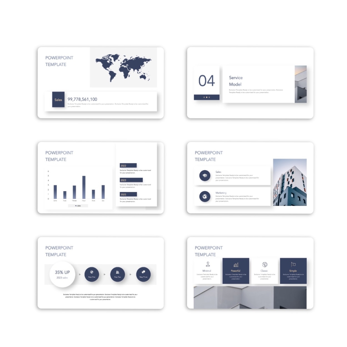 Clean Magazine Style Business Presentation Template