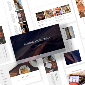 Clean Photo Layout Presentation Template