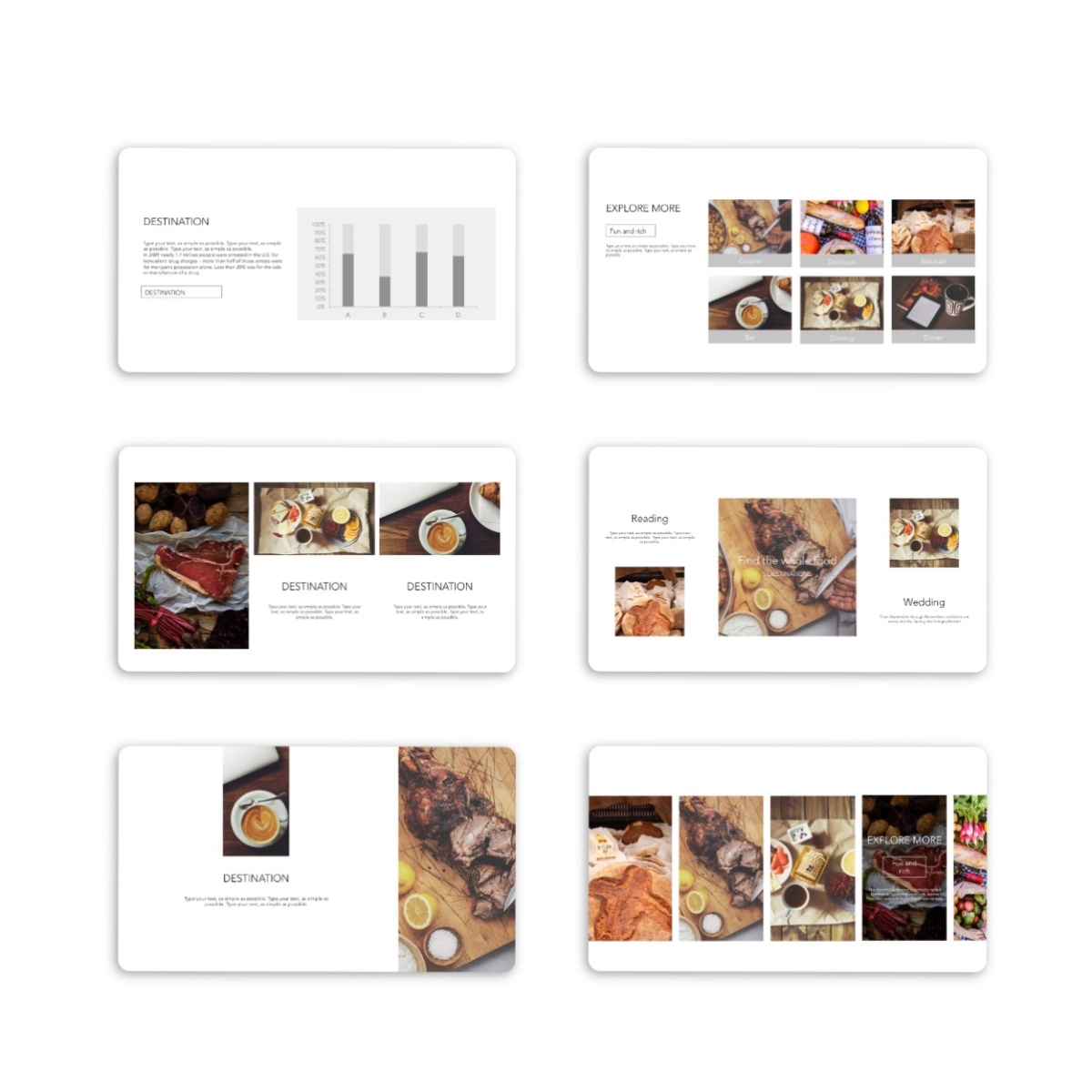 Clean Photo Layout Presentation Template