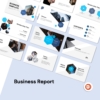 Business Report Slide Presentation Template