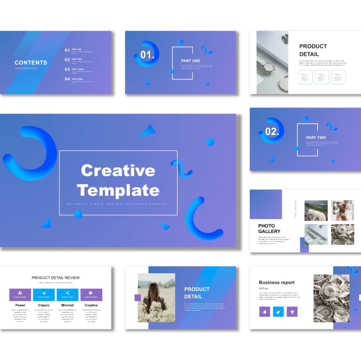 Creative Design Business Proposal PowerPoint Template