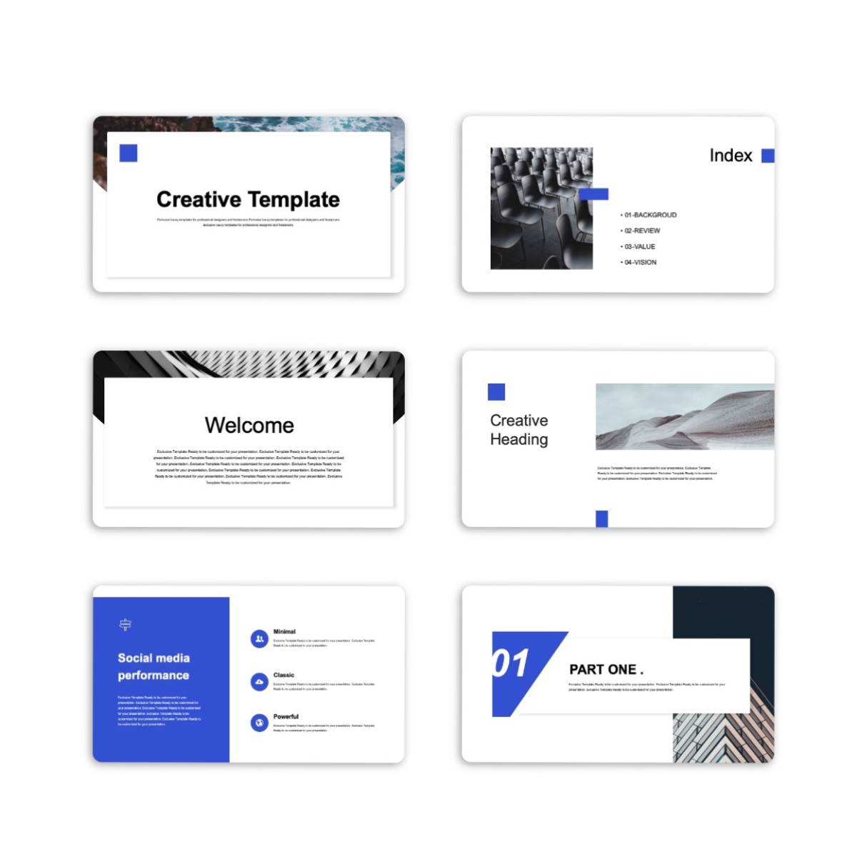 Google Slides-A Clean Company Introduction Presentation Template