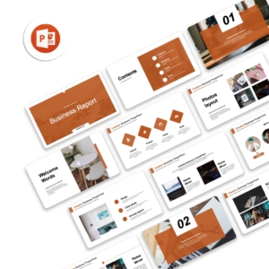 Brand Pro Project Report Presentation Template