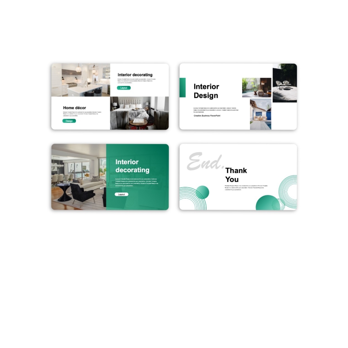 Google Slides-Blue Business Project Report Presentation Template