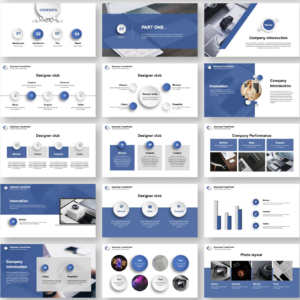A Company Introduction & Business Plan Presentation Template
