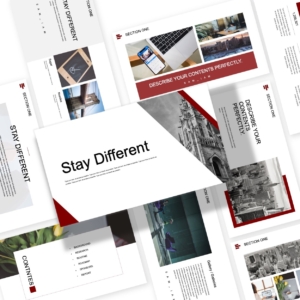 Creative Company Report Presentation Template