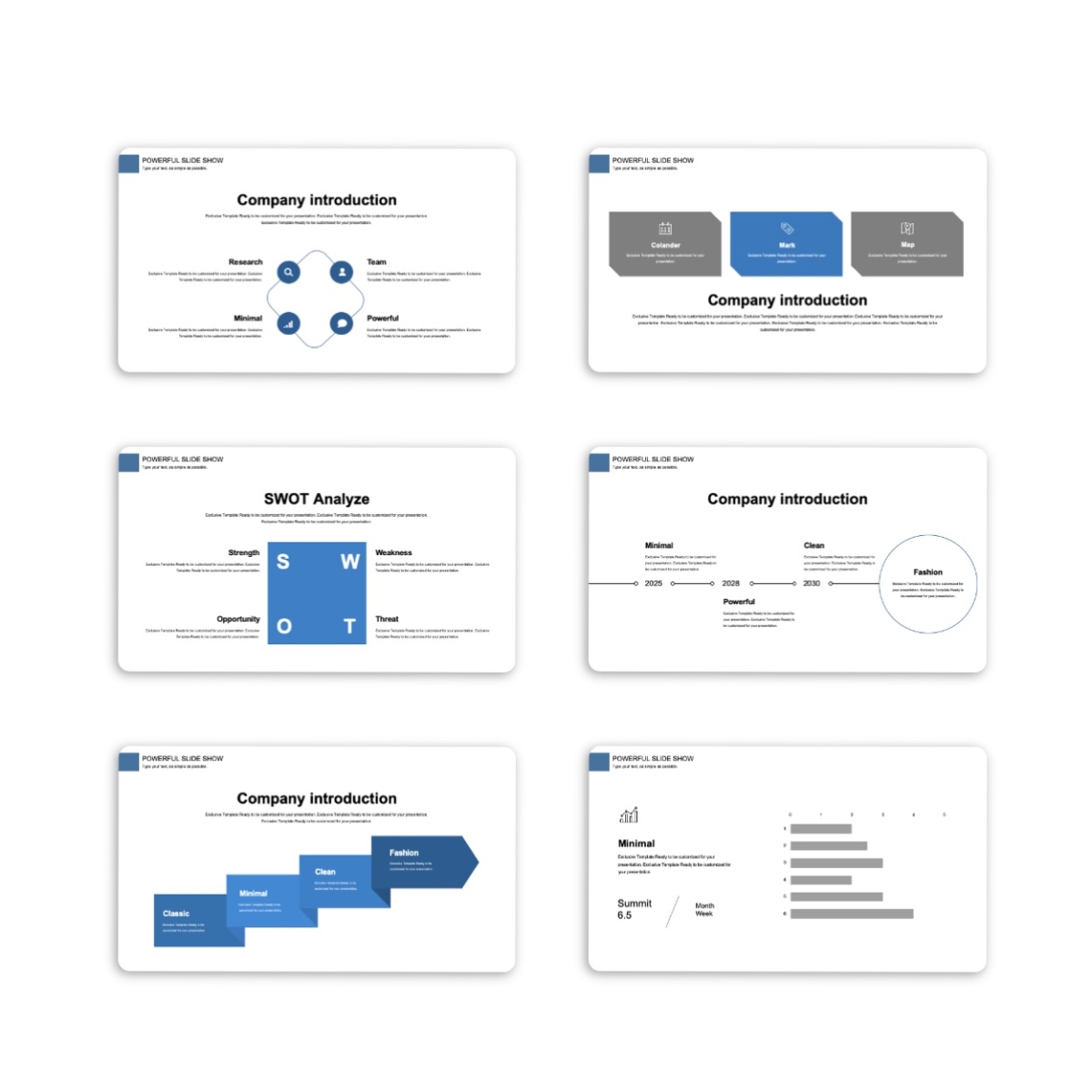 Company Introduction & Business Plan Presentation Template