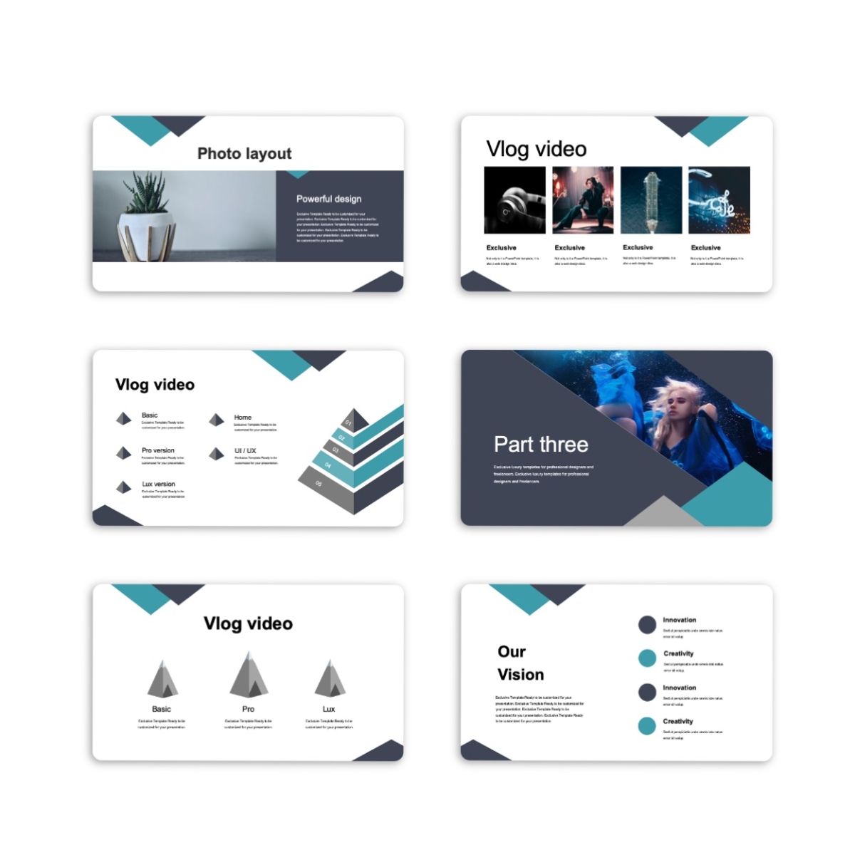 Business Stand Out Creative Presentation Template