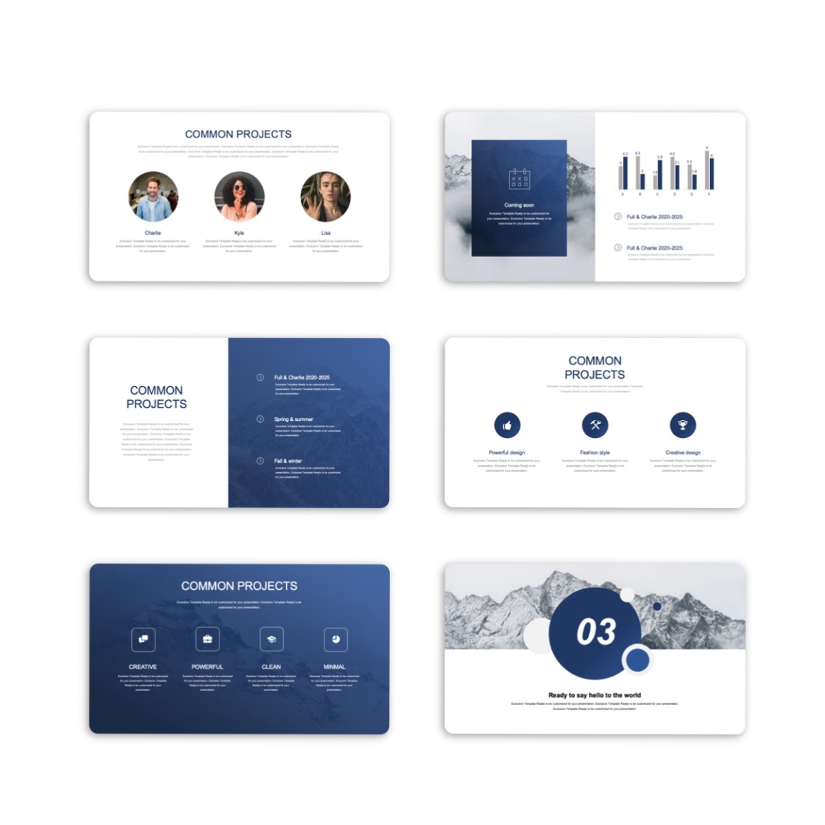 A Business Plan & Introduction Presentation Template