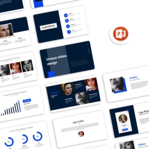 Clean Business Plan Presentation Template