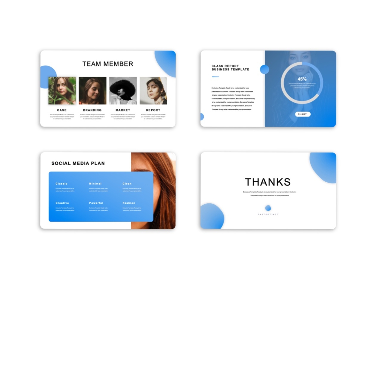 2 in 1 Business Plan & Report Presentation Template
