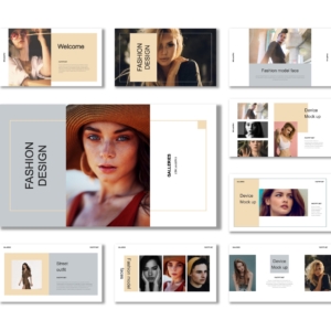 A Clean Art & Fashion Creative Template