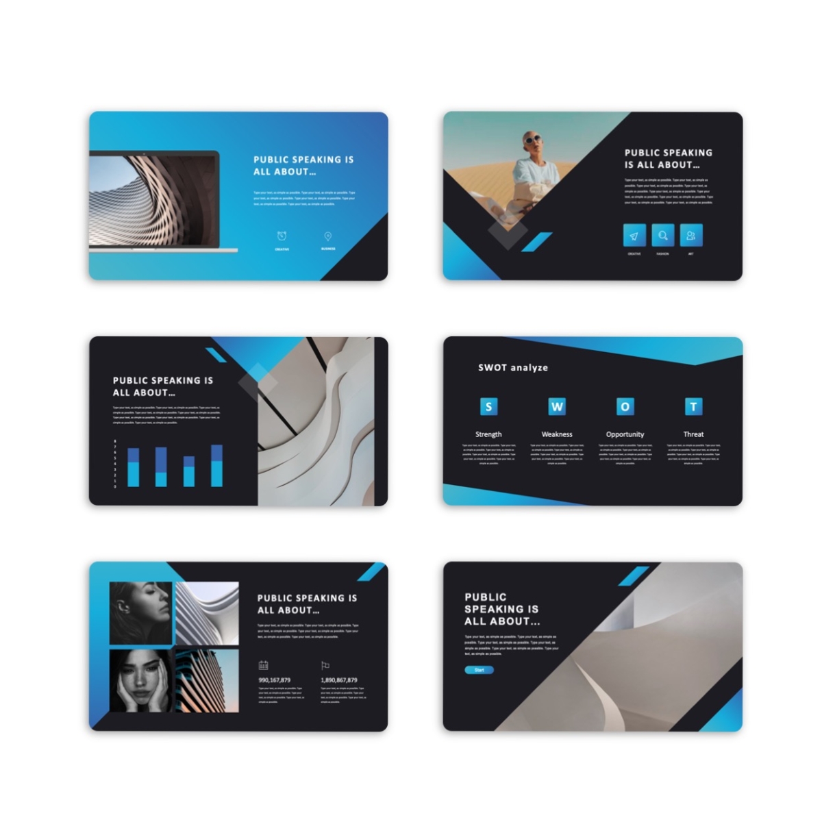 Annual Report & Multipurpose Powerpoint Template