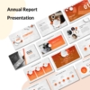 Annual Report Art Design Powerpoint Template