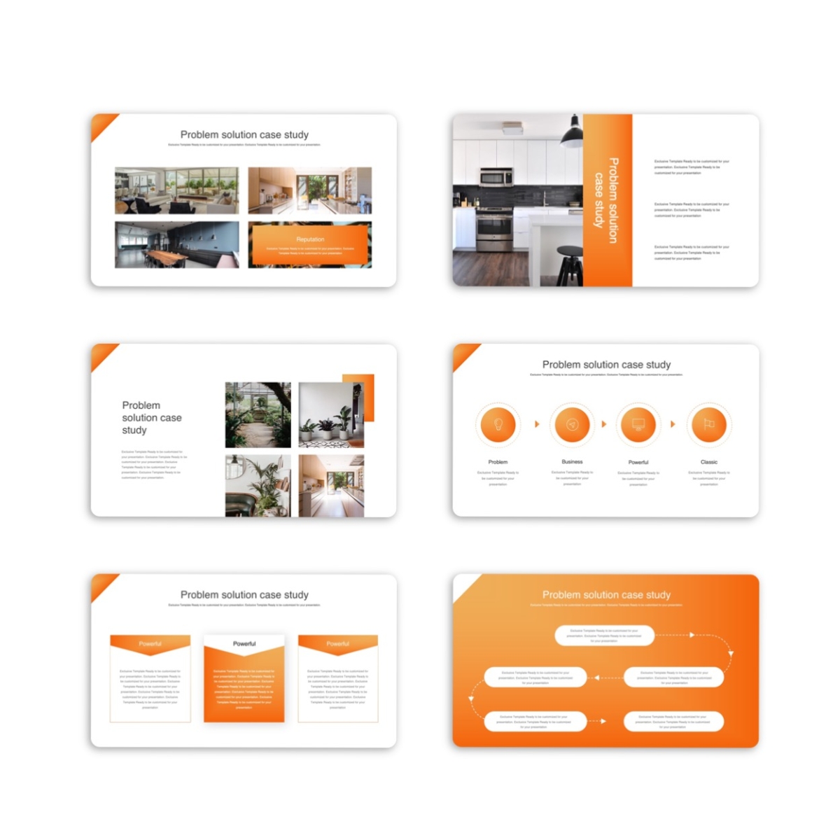2 in 1 Modern and Clean Project Report Template