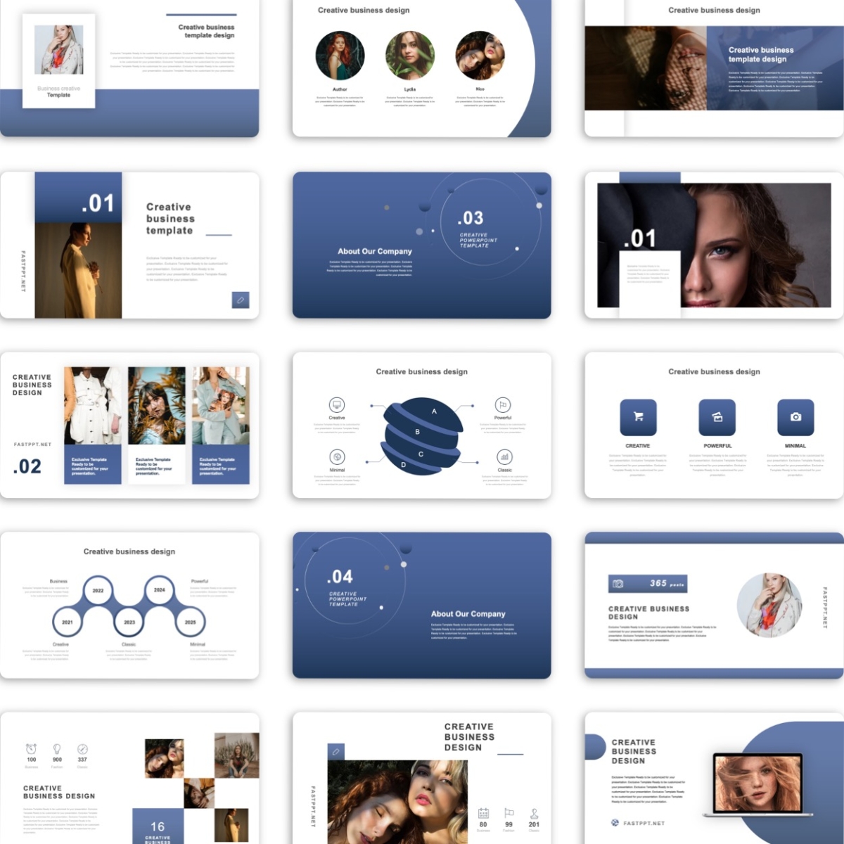 Amazing Fashion Report PowerPoint Template