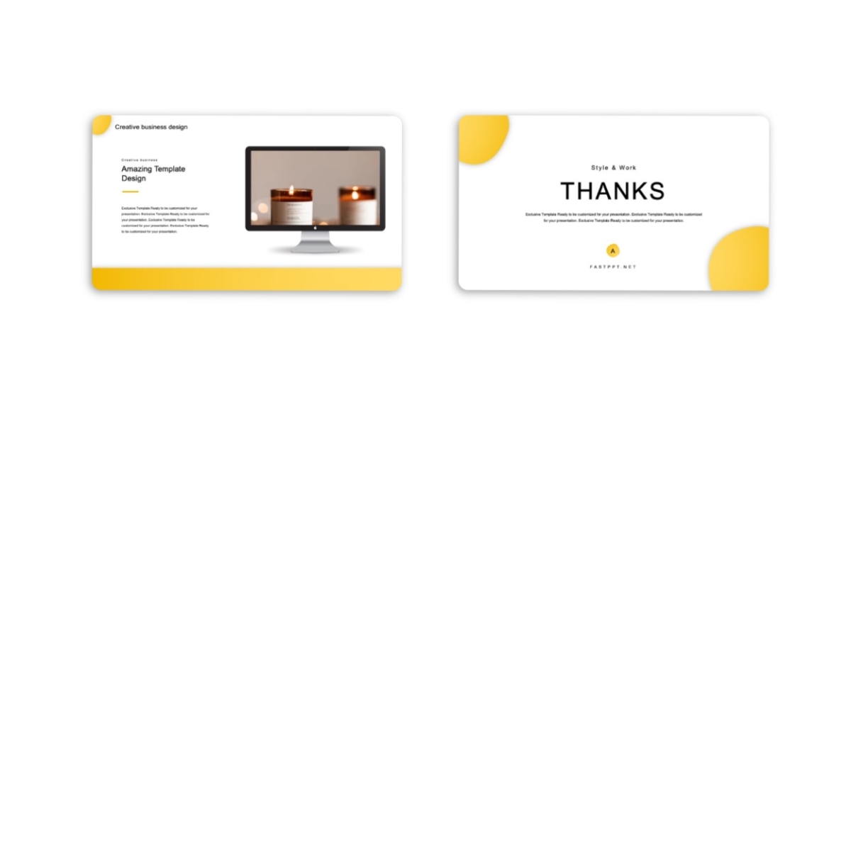 Beautiful Business Creative Design Presentation Template