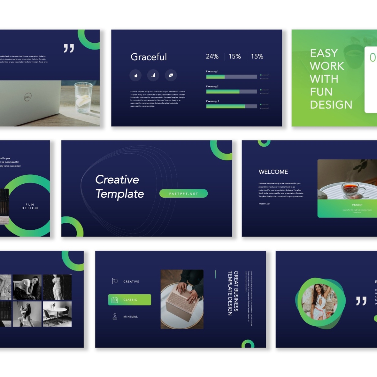 Technology Company Introduction PowerPoint Template