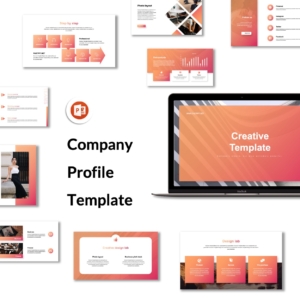 A Clean Company Profile Creative Template