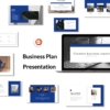 Blue & White Business Plan Presentation Template