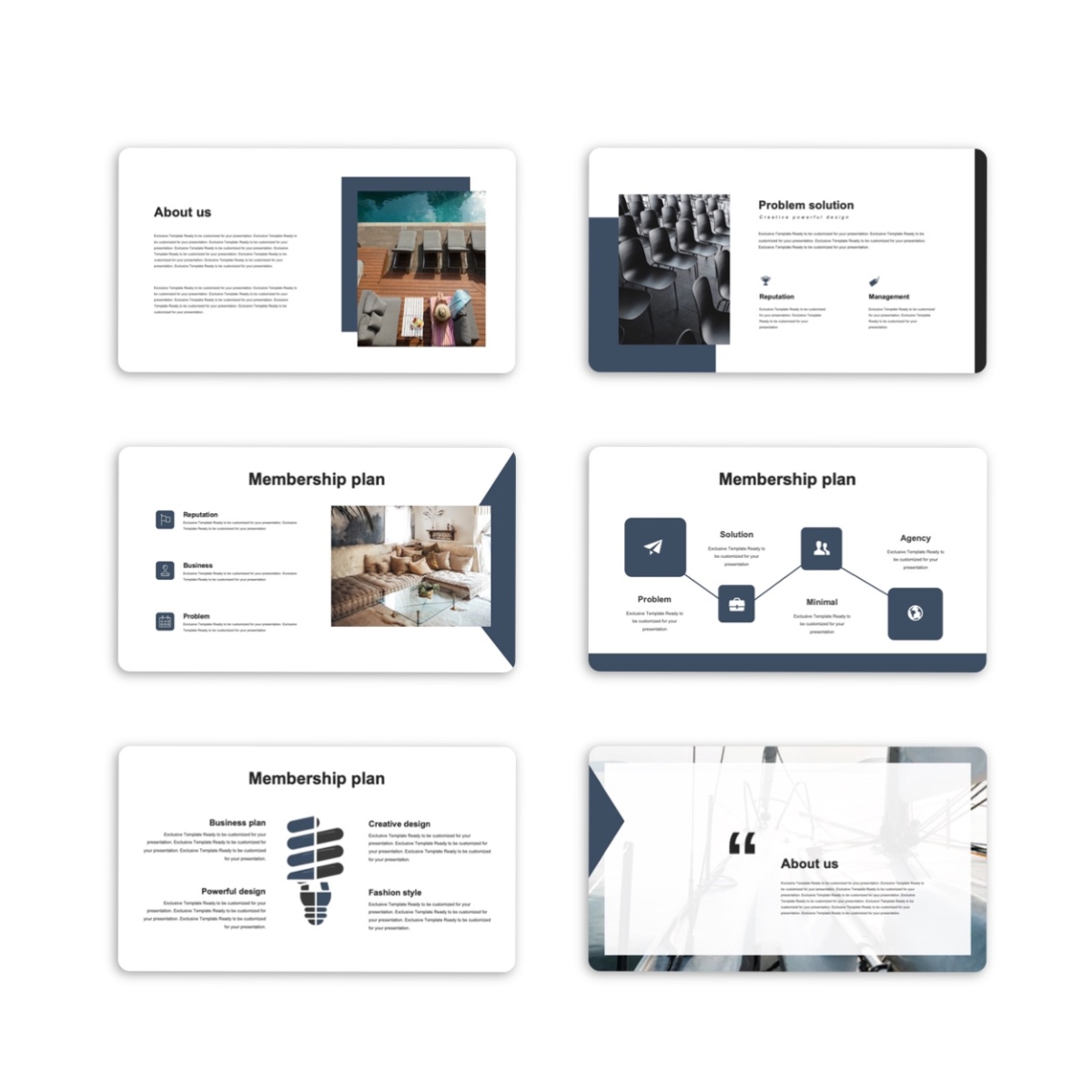 Google Slides-Architecture Project Proposal Brochure Template