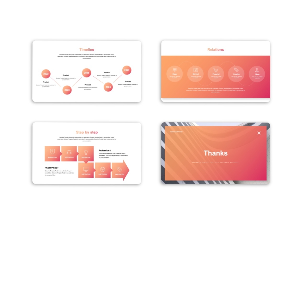 Google Slides-A Clean Company Profile Creative Template
