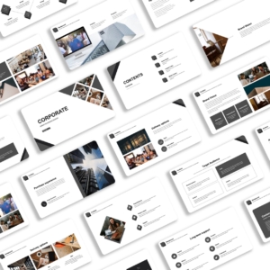 Creative Corporate Annual Project Report Template