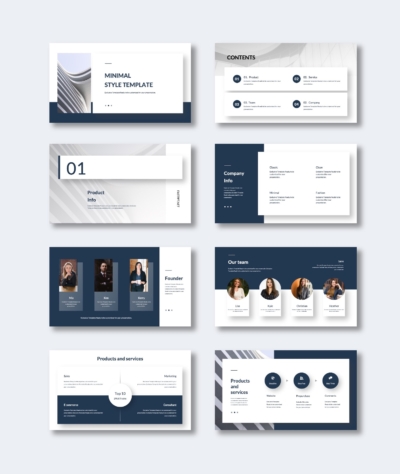 Clean Elegant Business PowerPoint Template – Original and High Quality ...