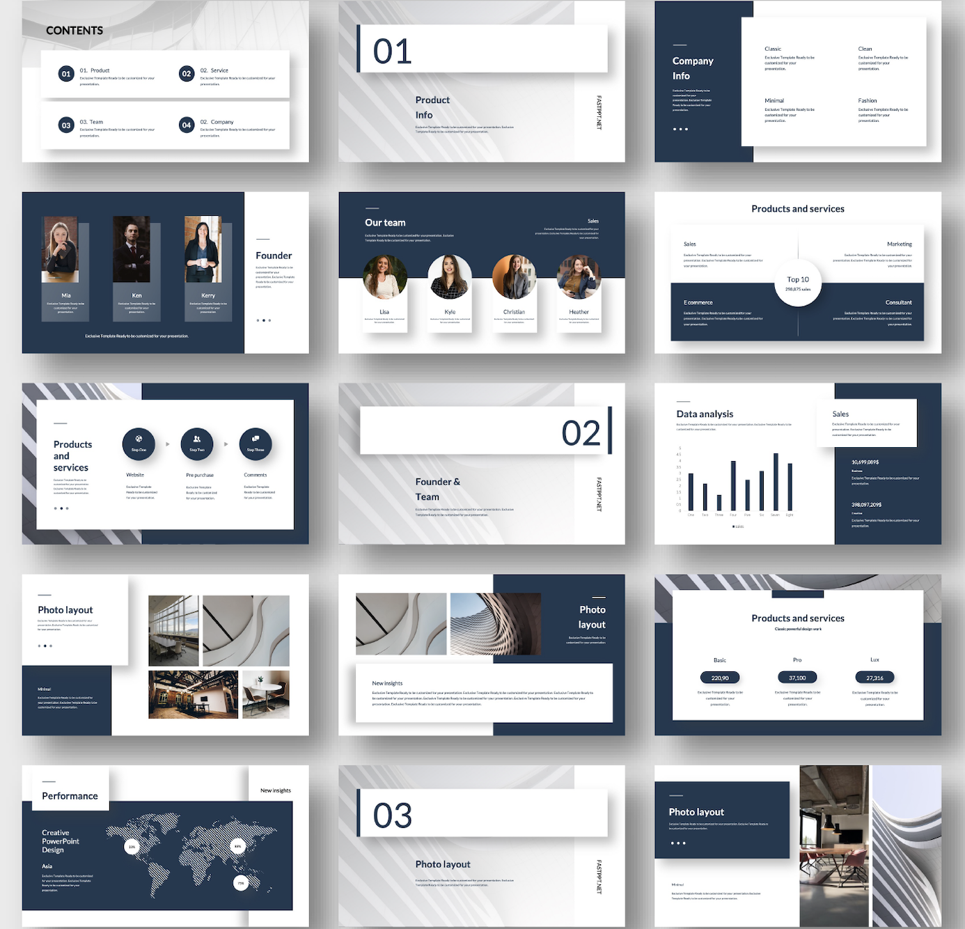 powerpoint page template