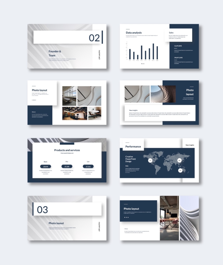 Clean Elegant Business PowerPoint Template – Original and High Quality ...