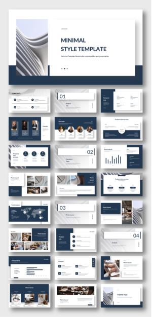 Clean Elegant Business PowerPoint Template – Original and High Quality ...