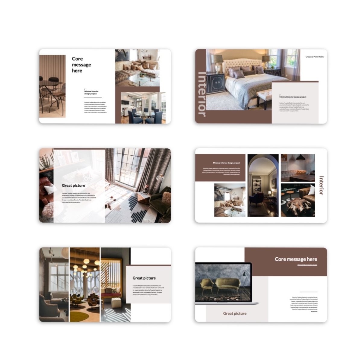 Google Slides-Creative Interior & Decor Presentation Template