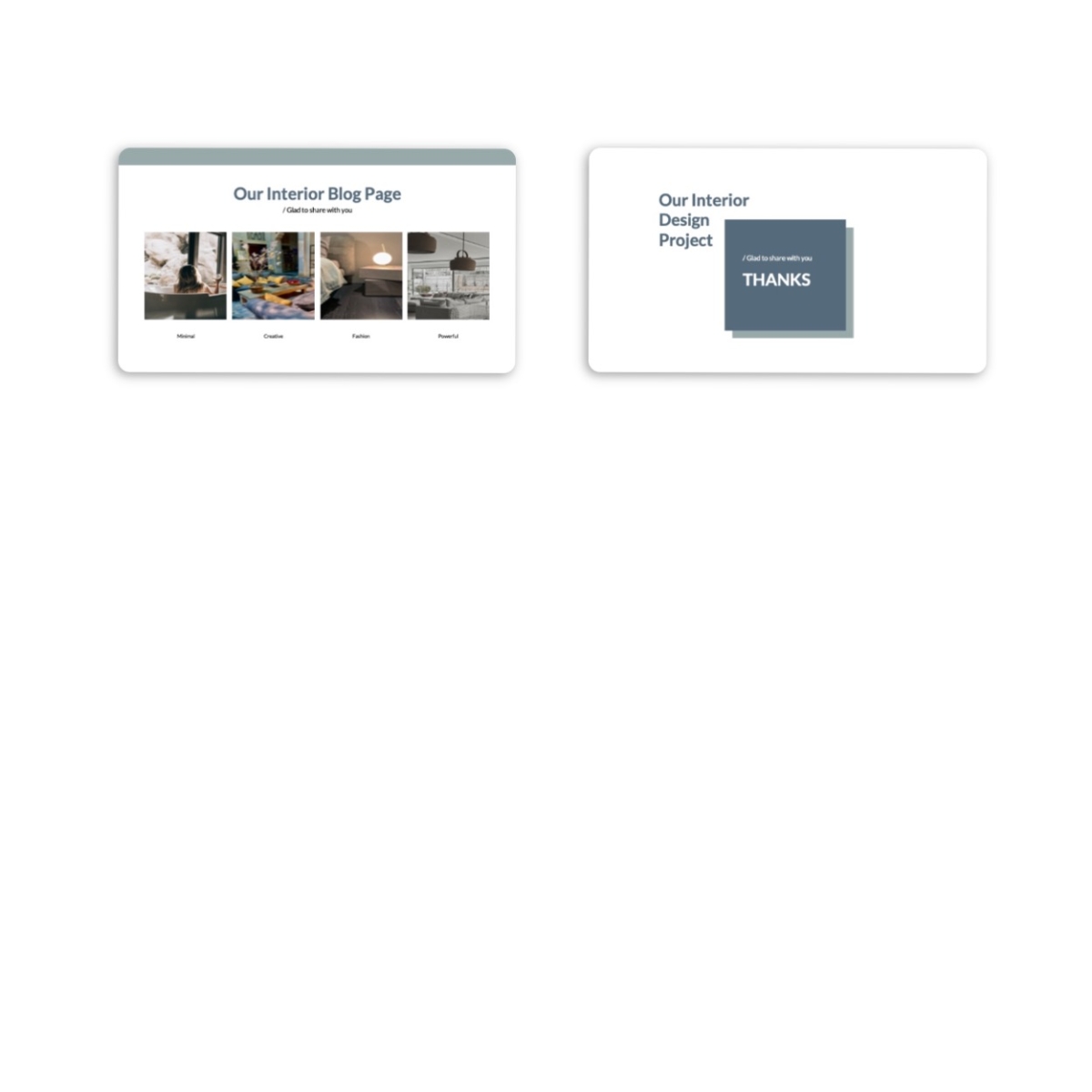 Google Slides-Cool Modern Property Interior Presentation Template