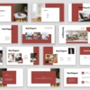 Red Elegant Interior Project Template