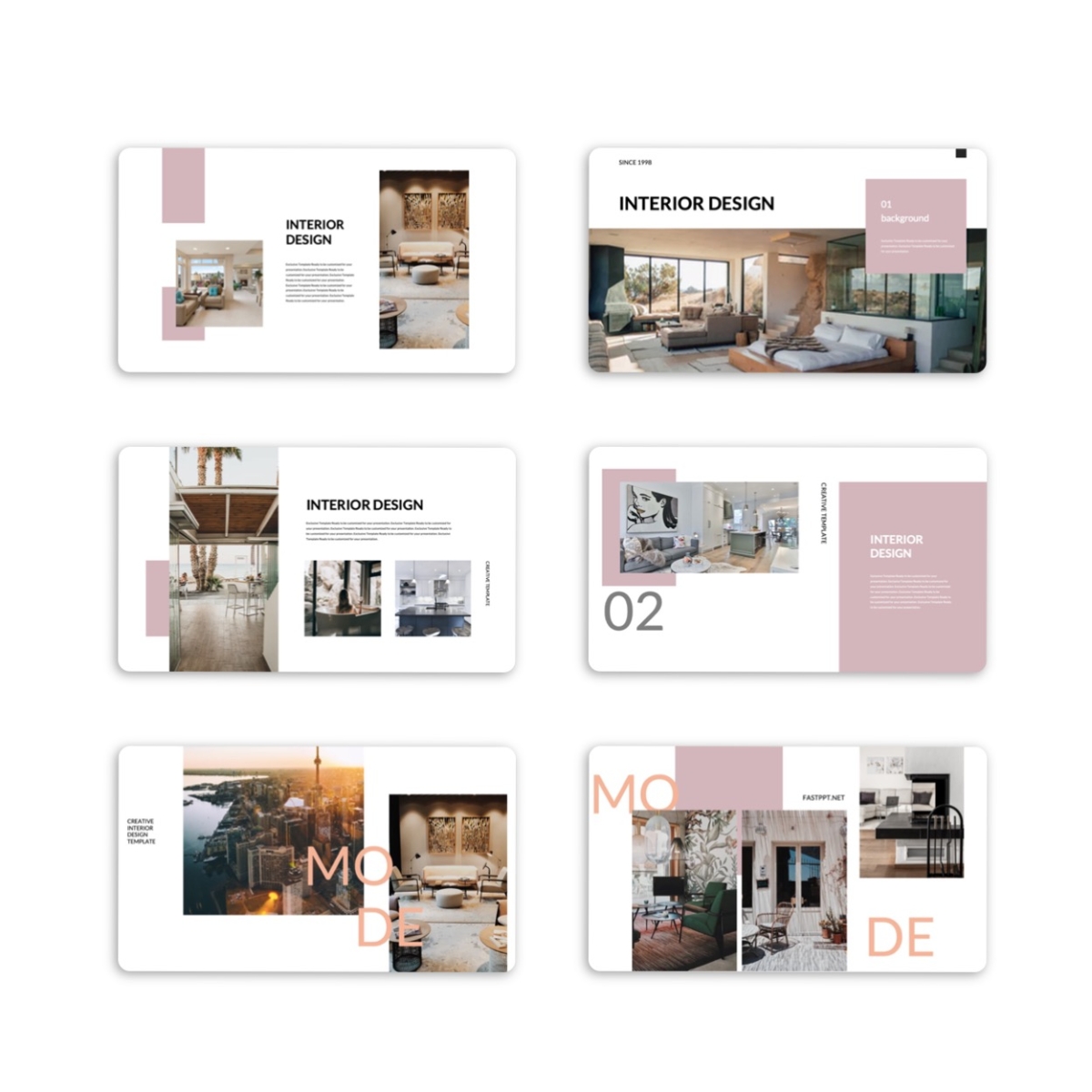 Google Slides-Cozy Creative Interior Presentation Template
