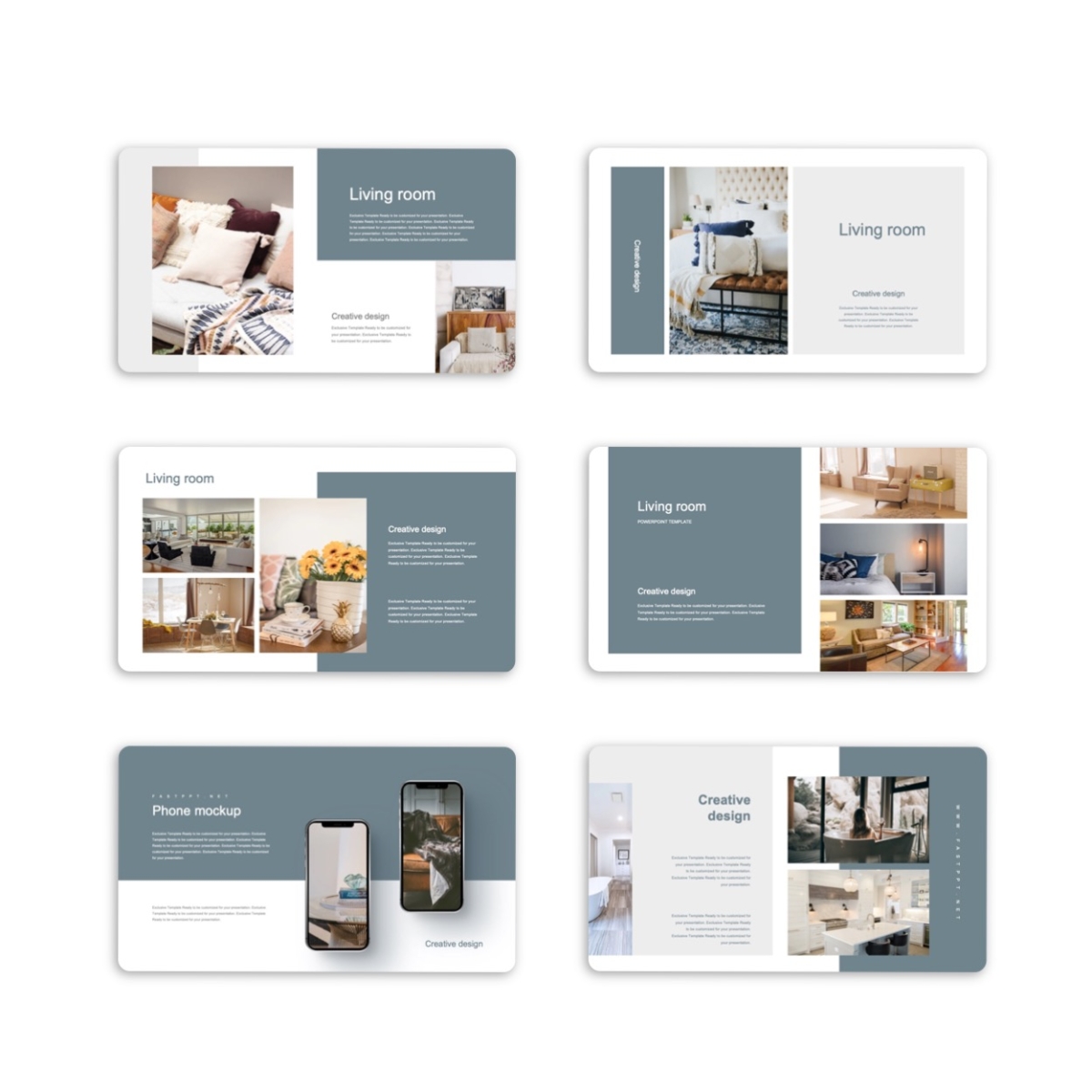 Google Slides-Amazing Interior Home Design PowerPoint Template